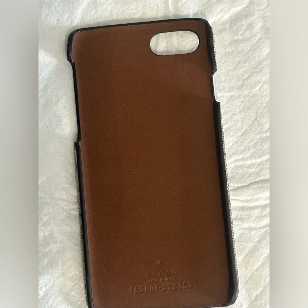 Gucci IPhone Case Monogram Bee Blind For Love New With Box